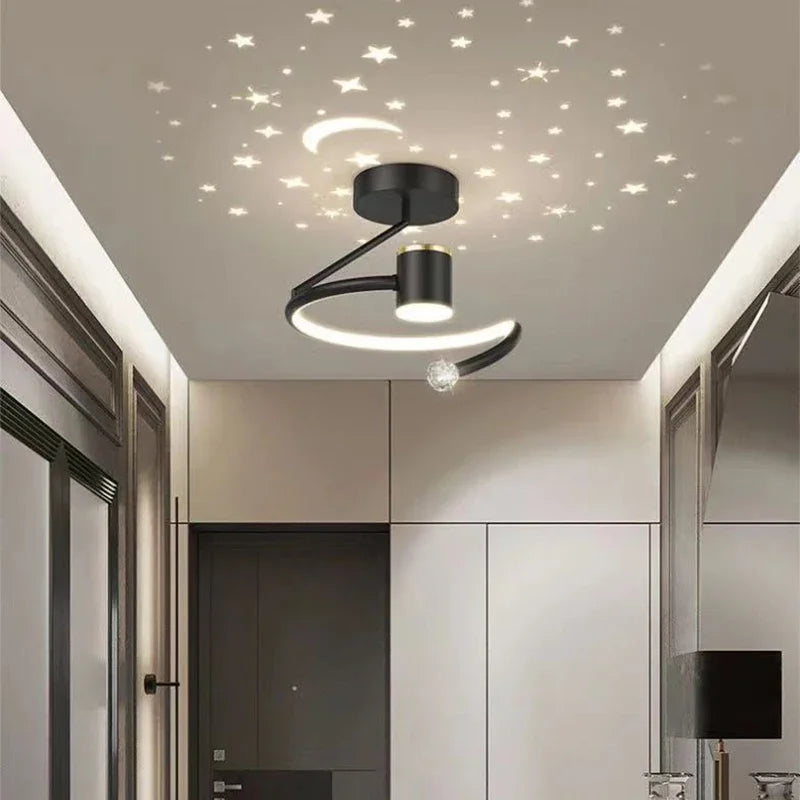 LED Ceiling Lamp, Star Projection, Dimmable, Surface Mounted VexonGear