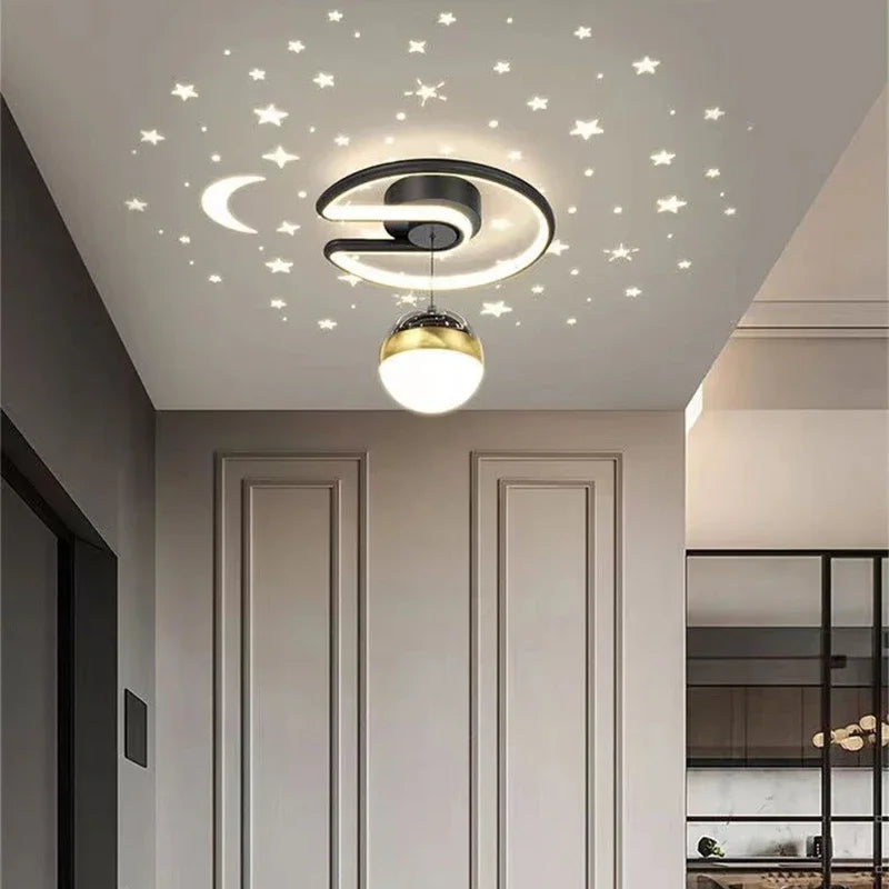 LED Ceiling Lamp, Star Projection, Dimmable, Surface Mounted VexonGear