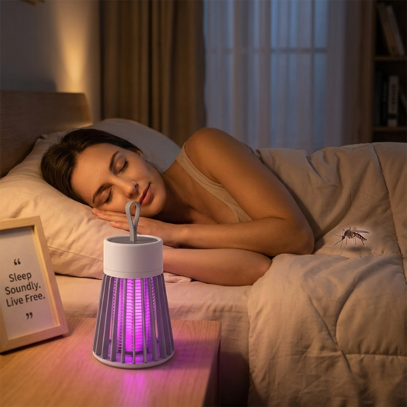 Mosquito Trap USB Rechargeable UV Portable, Effective Insect Control