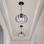 Pendant Light Nordic Glass Globe Design E27 E26 Single Light for Hallway VexonGear