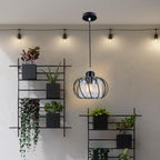 Pendant Light Nordic Glass Globe Design E27 E26 Single Light for Hallway VexonGear