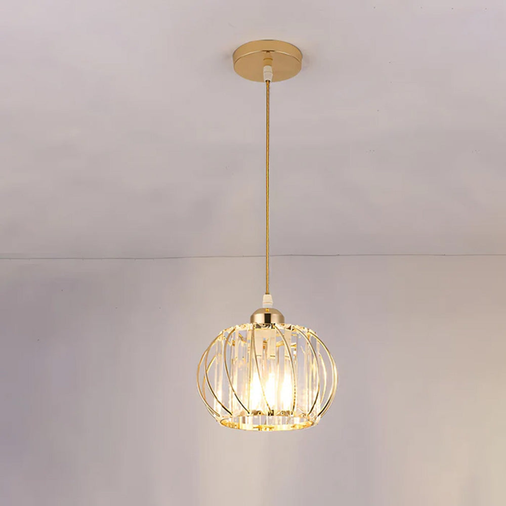 Pendant Light Nordic Glass Globe Design E27 E26 Single Light for Hallway VexonGear