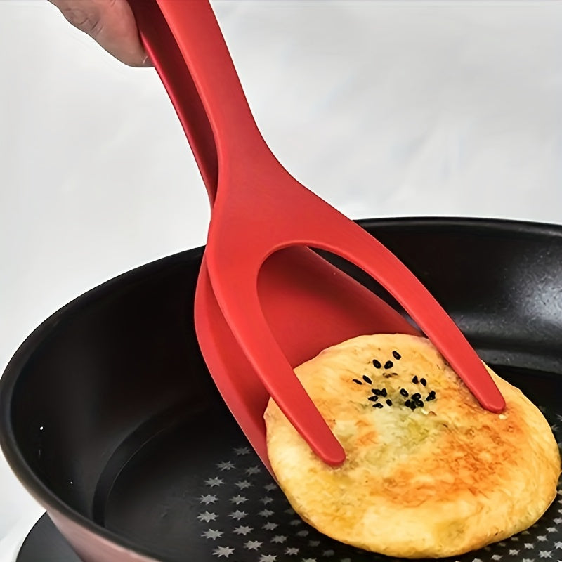 Nylon Cooking Tongs | 2-in-1 Spatula Combo Heat-Resistant VexonGear