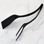 Nylon Cooking Tongs | 2-in-1 Spatula Combo Heat-Resistant VexonGear