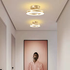 Adjustable Round LED Ceiling Light Fixture – Flush Mount, Multiple Color Settings, Sleek Design for Home Lighting VexonGear