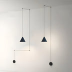 Pendant Light Black Metal E27 Socket 90 to 260V Cord Mounted VexonGear