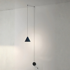 Pendant Light Black Metal E27 Socket 90 to 260V Cord Mounted VexonGear