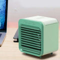 Portable Air Cooler Water Evaporation System 3 Speed Fan Compact Design