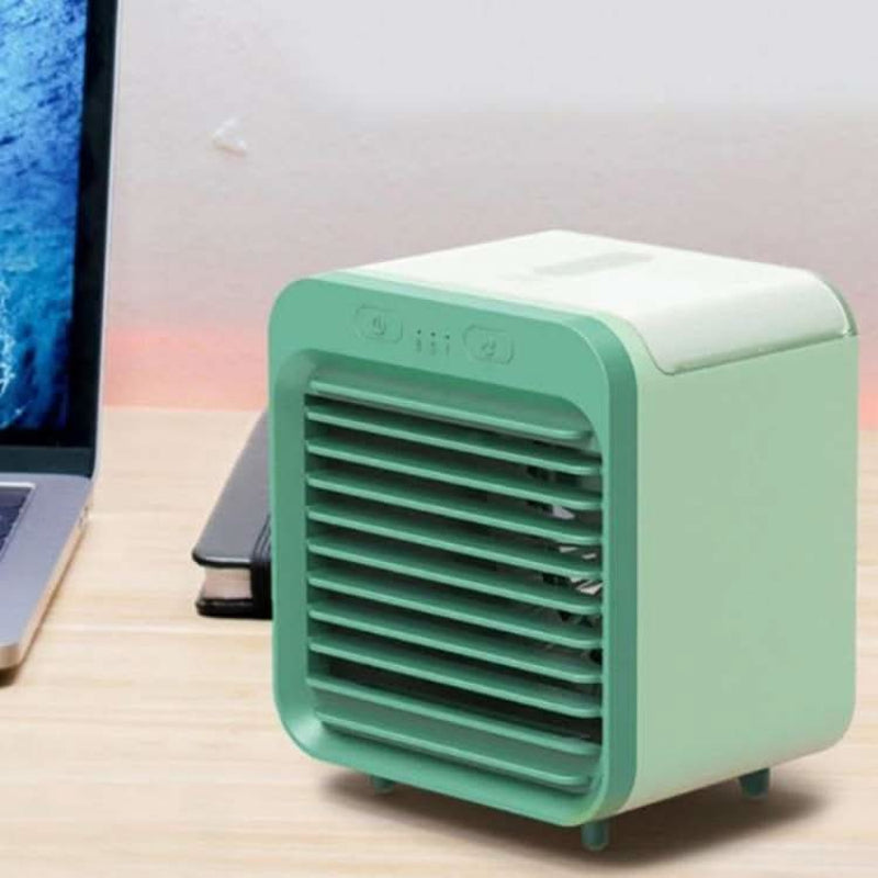 Portable Air Cooler Water Evaporation System 3 Speed Fan Compact Design