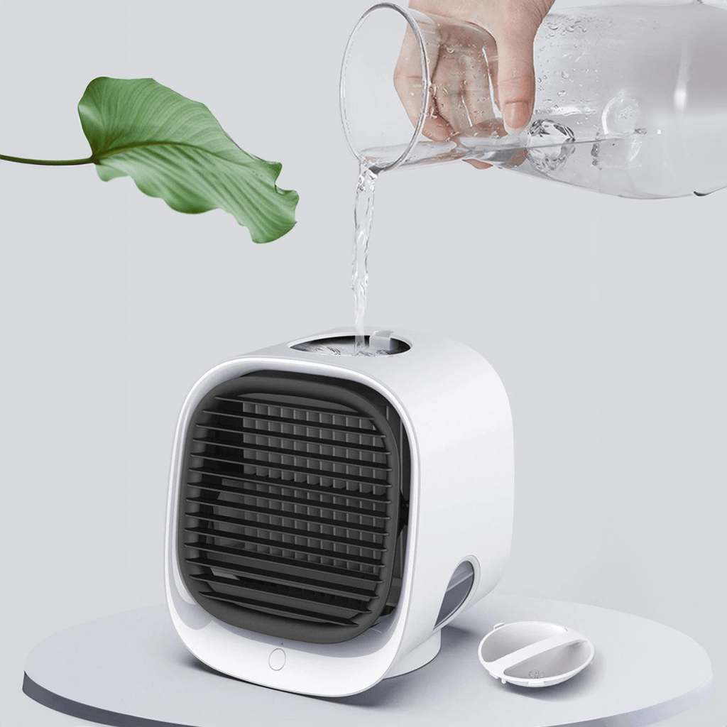 Portable Air Conditioner USB Powered 3 Speed Personal Cooling Fan Compact Design
