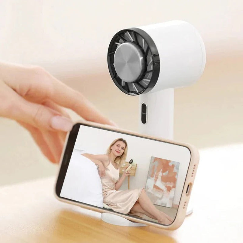 USB Rechargeable Desktop Air Cooler Fan 3 Speed Portable Lightweight Design