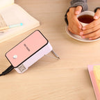 Electric Hand Warmer Portable Ceramic Heater ABS Body Adjustable Metal Stand