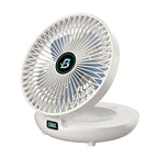 Handheld Fan USB Rechargeable 3 to 4 Speed Settings Compact Design