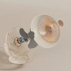 Portable Mini Fan Rechargeable Handheld Desktop Adjustable Angle