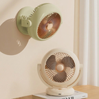 Portable Mini Fan Rechargeable Handheld Desktop Adjustable Angle