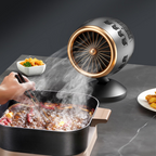 Portable Kitchen Exhaust Fan, USB Powered, 3 Speed Settings