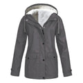 Waterproof Winter Jacket | Fleece Lined Hooded Raincoat VexonGear