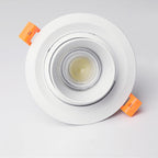 Recessed LED Downlight 5W 10W Dimmable Adjustable Beam Angle 15 45 60 Degrees VexonGear