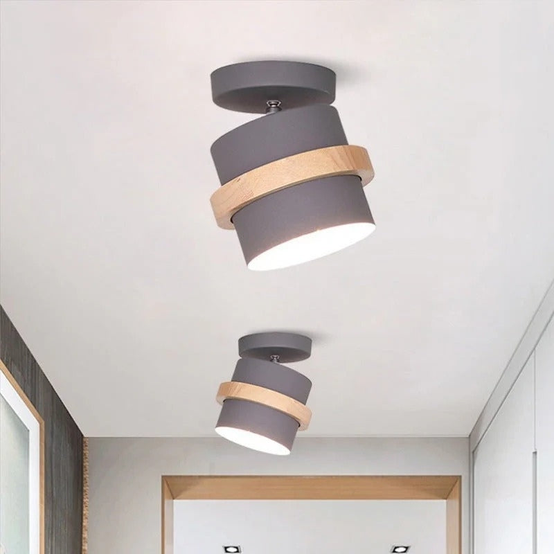 Rotating Flush Mount Ceiling Light LED Dimmable VexonGear