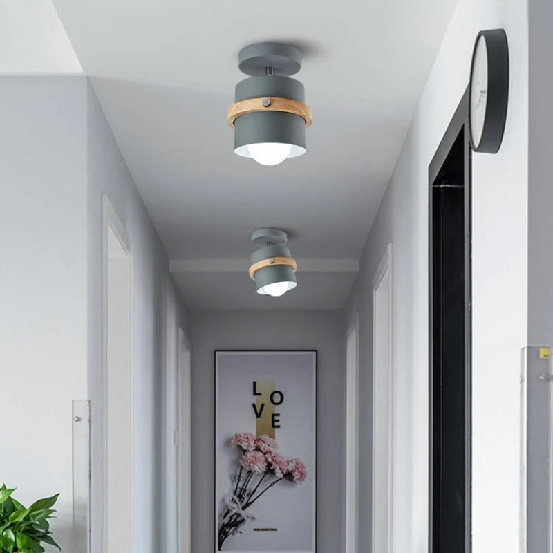 Rotating Flush Mount Ceiling Light LED Dimmable VexonGear