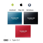 Wydajny 2TB zewnętrzny dysk SSD – Przenośna pamięć dla laptopów i komputerów stacjonarnych VexonGear