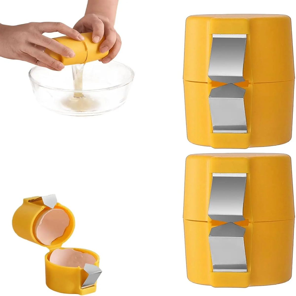 Kitchen Tools Set | Multi-Function Citrus Juicer, Egg Cracker & Jar Opener VexonGear