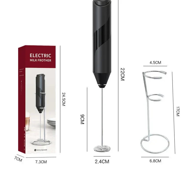 Electric Milk Frother | Professional Handheld Coffee Whisk VexonGear