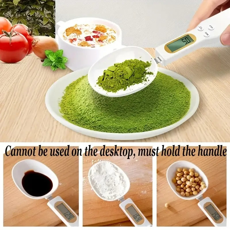 Digital Kitchen Scale Spoon | LCD Display Precision Measuring Tool VexonGear