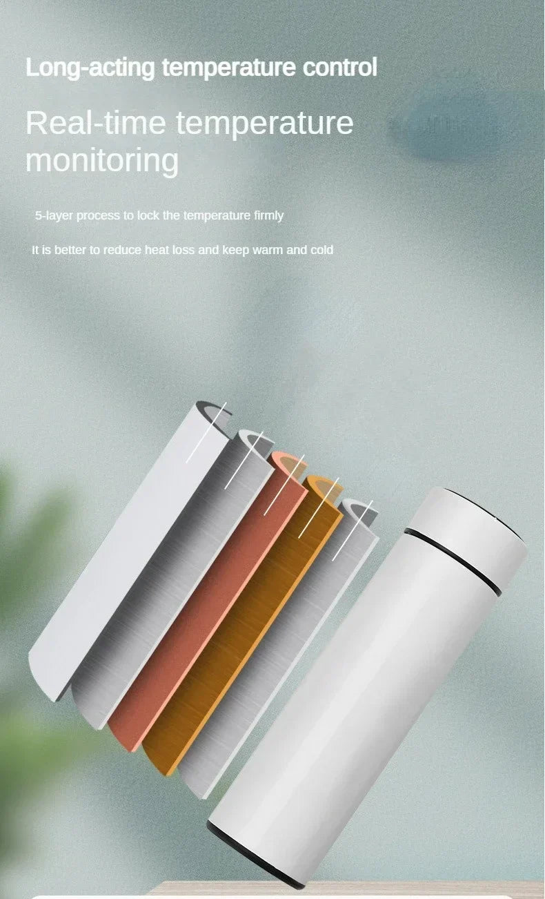 Smart Thermos Flask | LED Temperature Display 500ML VexonGear