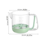 Kitchen Mixing Cup | Manual Stirring Beater With Spring Handle VexonGear