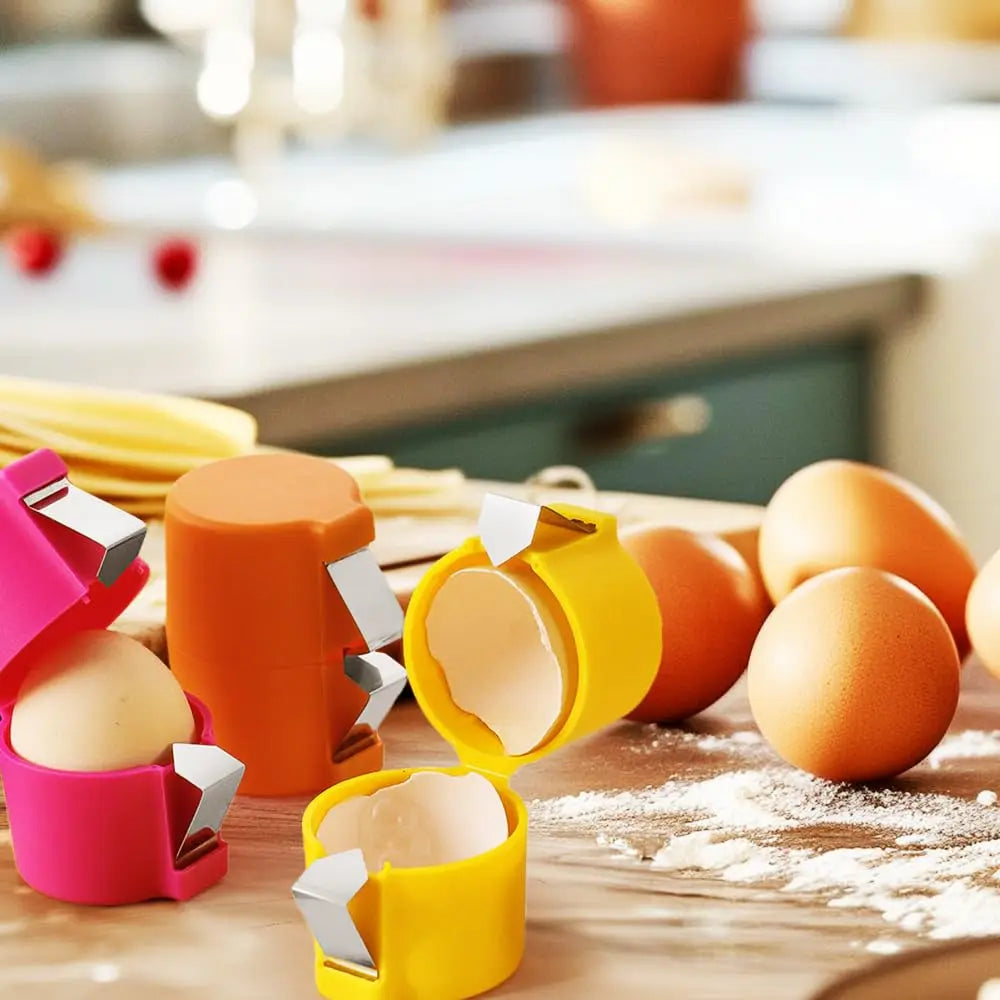 Kitchen Tools Set | Multi-Function Citrus Juicer, Egg Cracker & Jar Opener VexonGear