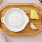 Ceramic Kitchen Grater | Premium White Grating Plate VexonGear