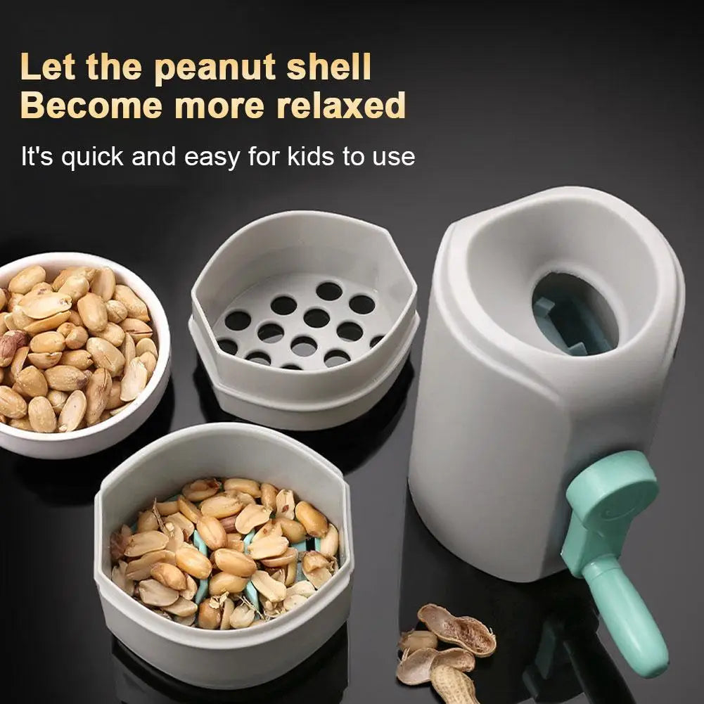 Manual Nut Sheller | Dual Filter Peanut & Pistachio Peeler VexonGear