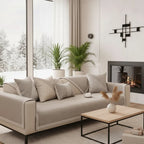 Vexon Non-Slip Cotton-Linen Sofa Cover for All Seasons