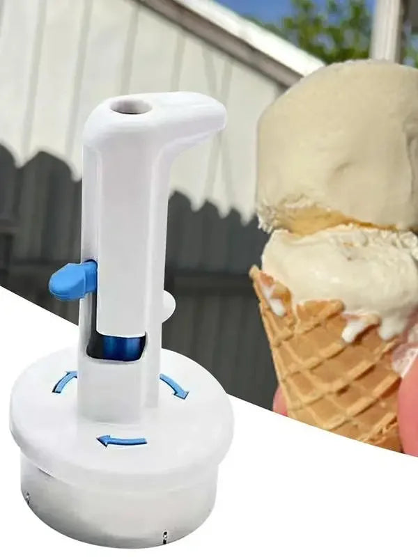 Professional Ice Cream Scoop | Cylindrical Press Design VexonGear