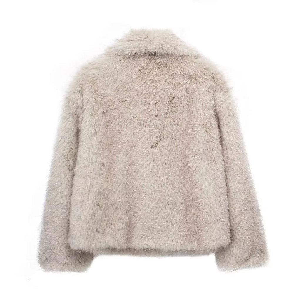 Luxury Faux Fur Jacket | Eco-Friendly Vegan Design VexonGear