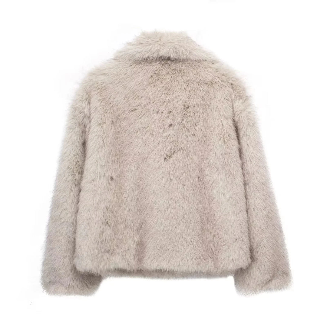 Luxury Faux Fur Jacket | Eco-Friendly Vegan Design VexonGear