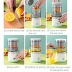 Electric Citrus Juicer | Portable Automatic Pulp Separator VexonGear