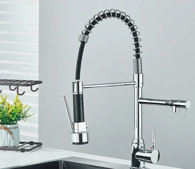 Professional Kitchen Faucet | Pull-Out Spray with 360° Rotation VexonGear