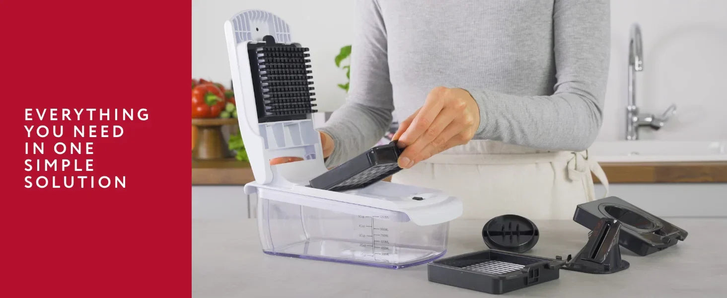 Multi-Function Vegetable Chopper | 6-in-1 Food Prep System VexonGear