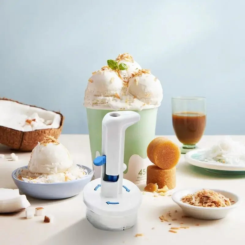 Professional Ice Cream Scoop | Cylindrical Press Design VexonGear