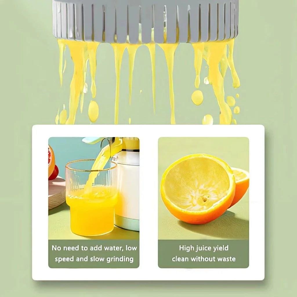 Electric Citrus Juicer | Portable Automatic Pulp Separator VexonGear