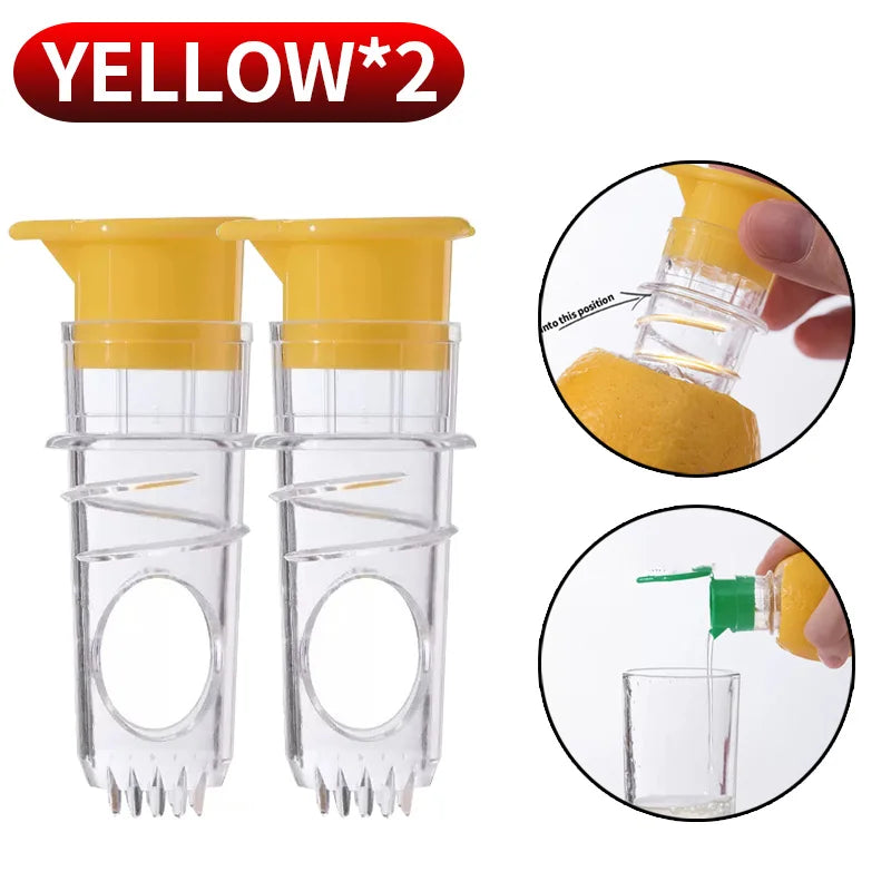 Manual Citrus Juicer | Handheld Lemon Orange Squeezer With Strainer VexonGear