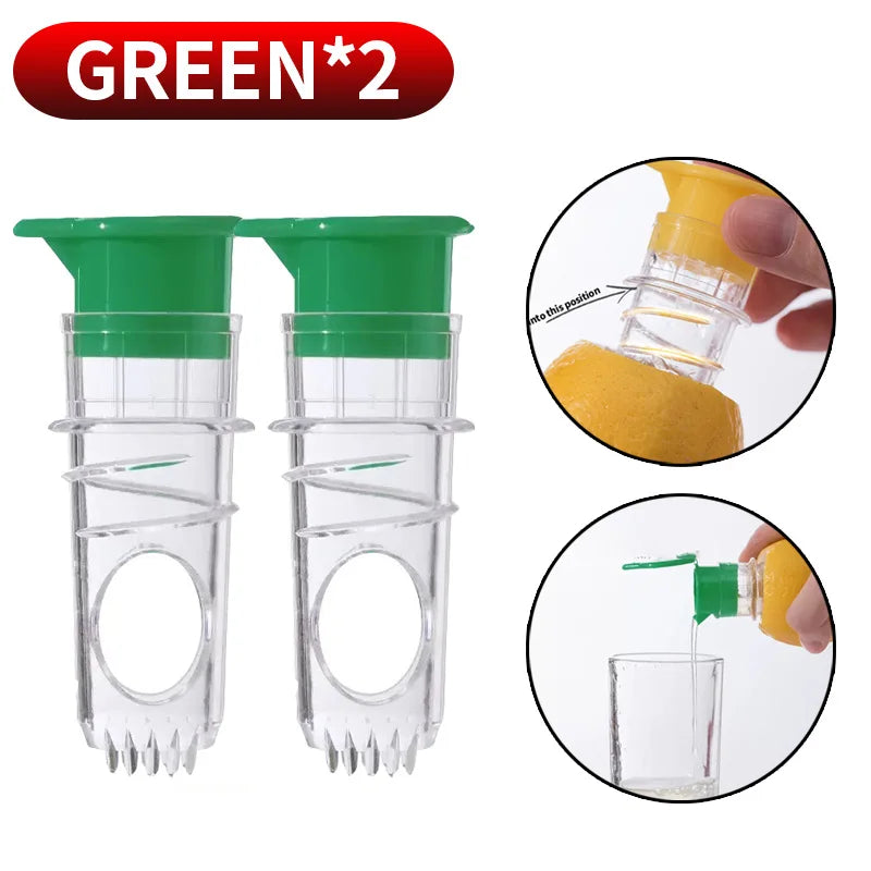 Manual Citrus Juicer | Handheld Lemon Orange Squeezer With Strainer VexonGear
