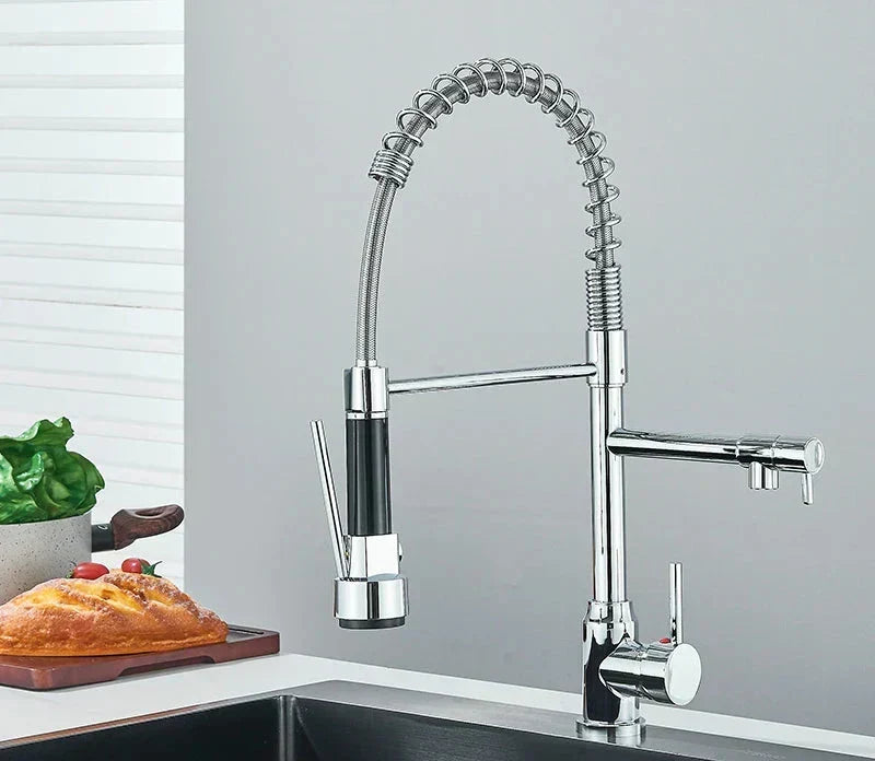 Professional Kitchen Faucet | Pull-Out Spray with 360° Rotation VexonGear