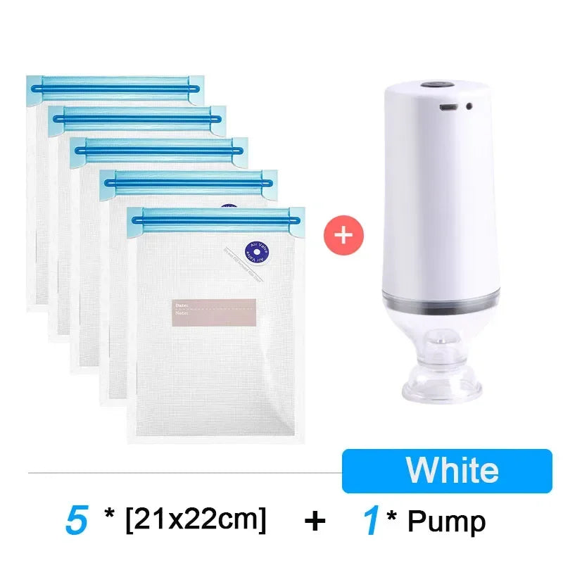 Portable Vacuum Sealer | USB Rechargeable Food Preserver VexonGear