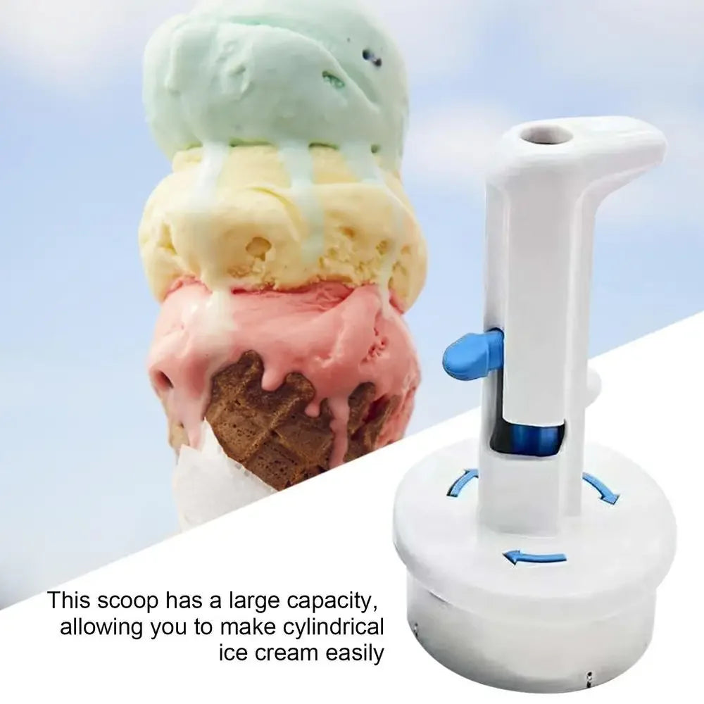 Professional Ice Cream Scoop | Cylindrical Press Design VexonGear