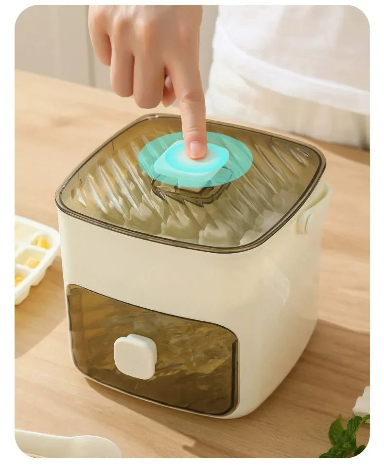 Modern Ice Cube Mold | One-Touch Release System VexonGear