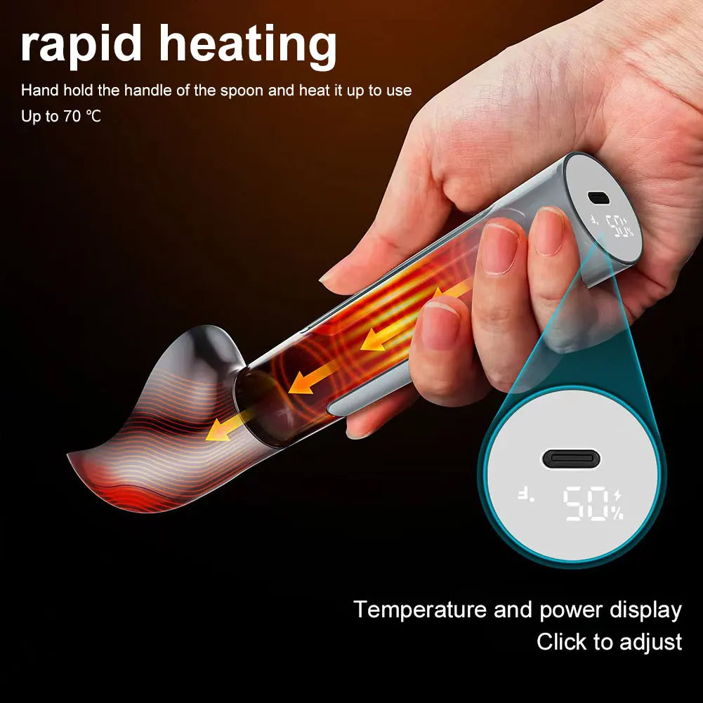 Smart Ice Cream Scoop | LED Display & USB Rechargeable VexonGear