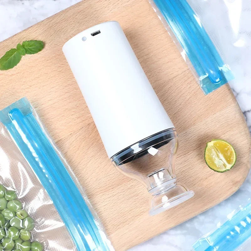 Portable Vacuum Sealer | USB Rechargeable Food Preserver VexonGear